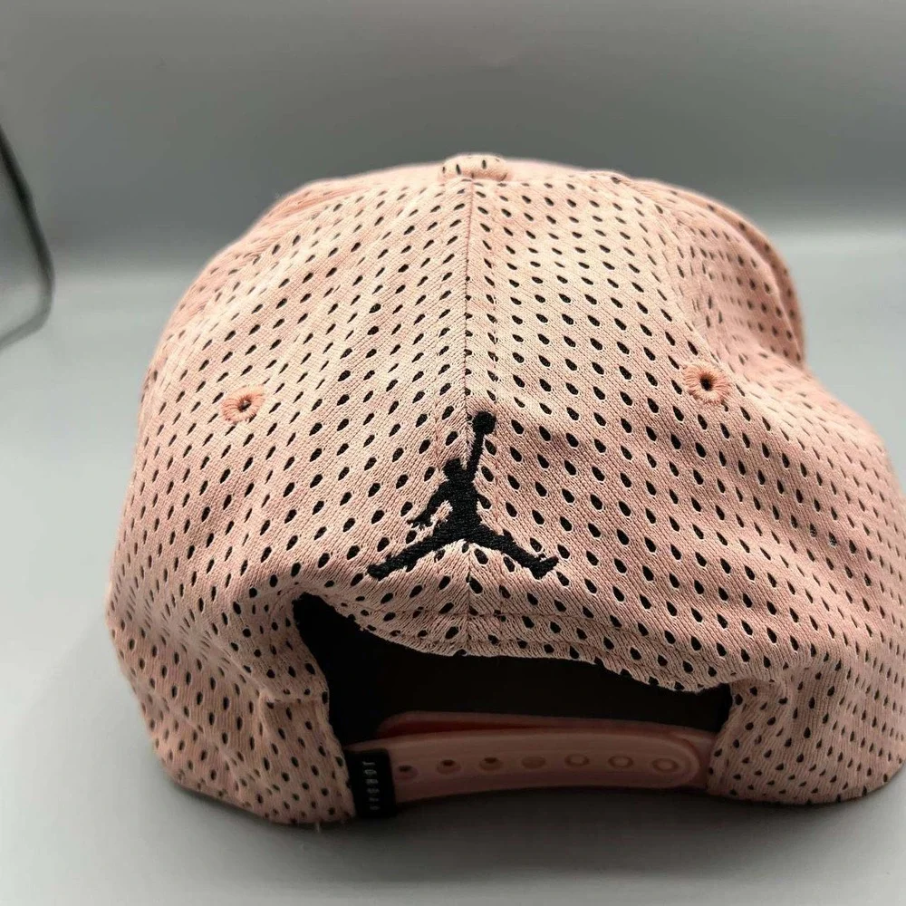 Nike Air Jordan Wings Hat Men Pink Black Jumpman‎ Snap Back Cap